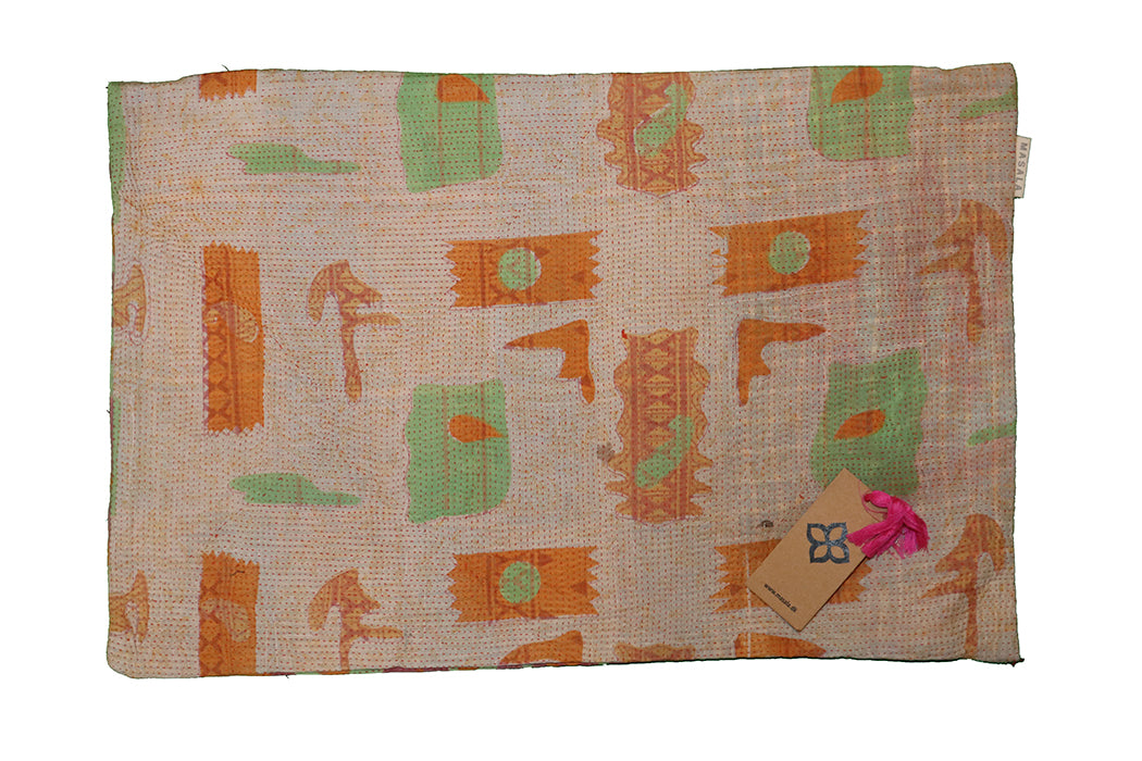 Sari Vintage Kantha Kissen 40*60 cm