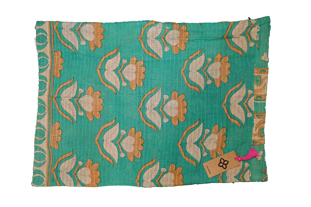 Sari vintage kantha cushion 45*45 cm