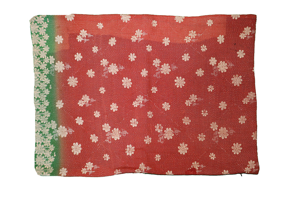 Sari vintage kantha cushion 45*45 cm