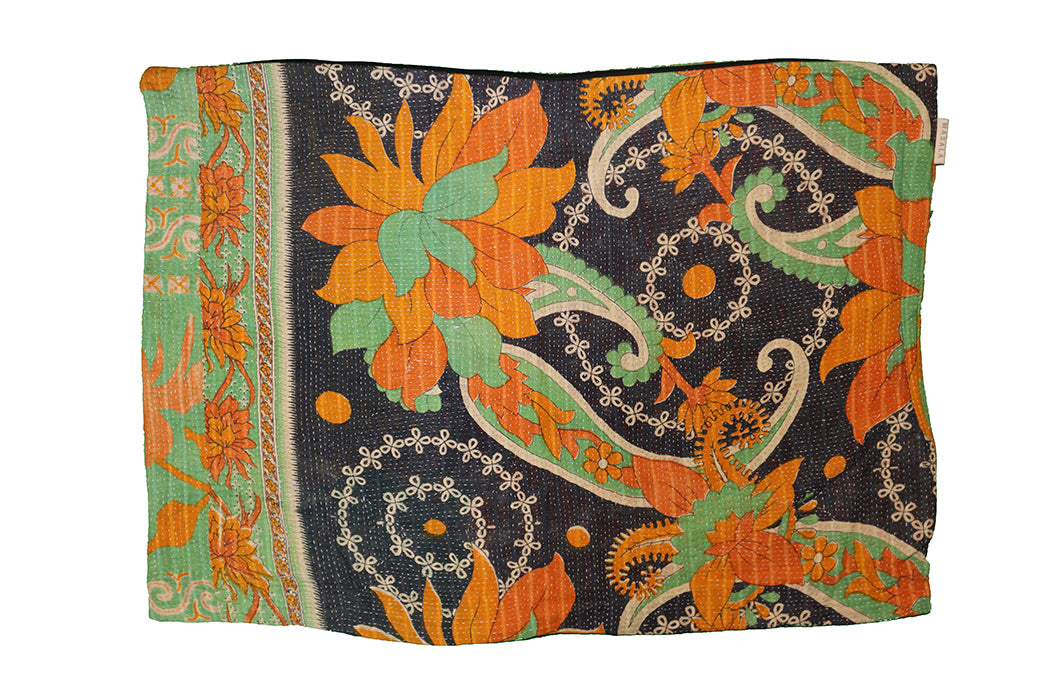 Sari Vintage Kantha Kissen 50*70 cm