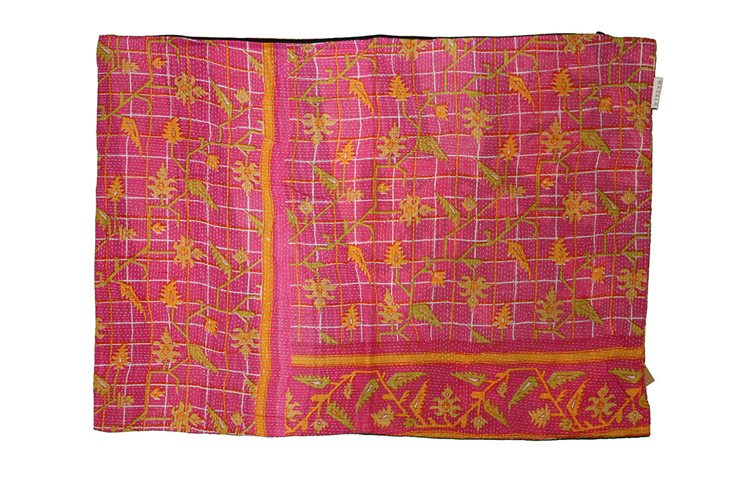 Sari Vintage Kantha Kissen 50*70 cm