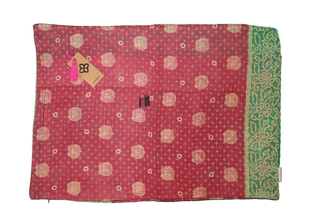 Sari Vintage Kantha Kissen 50*70 cm