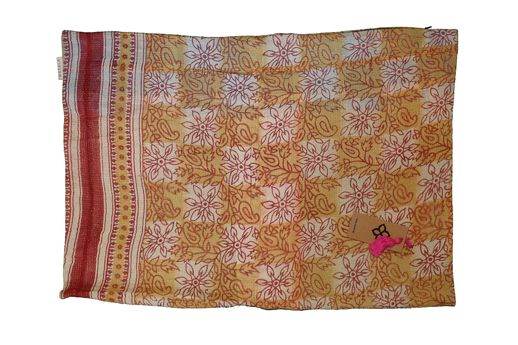 Sari vintage kantha cushion 45*45 cm