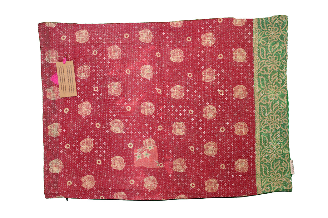 Sari vintage kantha cushion 45*45 cm