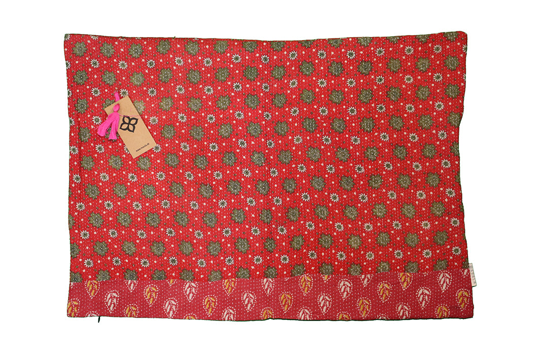 Sari vintage kantha cushion 45*45 cm