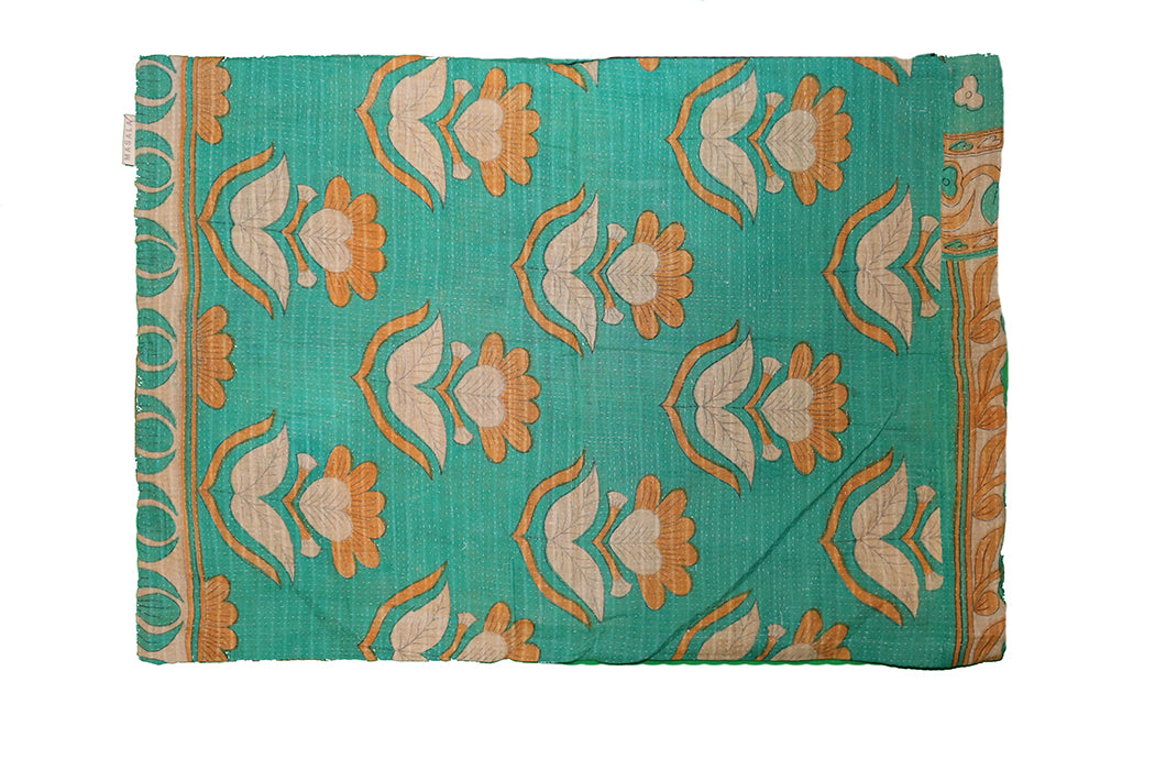 Sari Vintage Kantha Kissen 50*70 cm