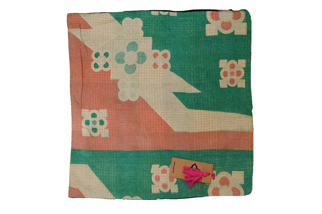 Sari vintage kantha cushion 45*45 cm