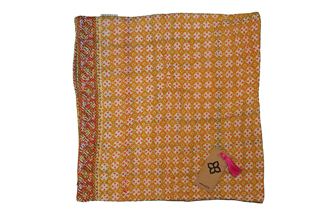 Sari vintage kantha cushion 45*45 cm