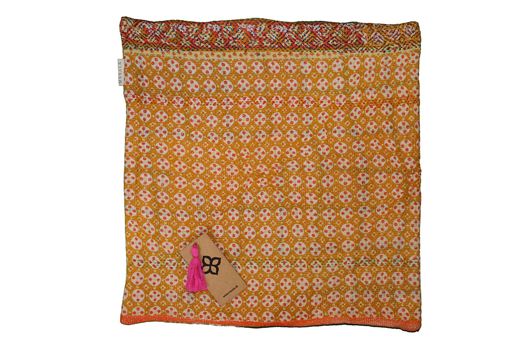 Sari vintage kantha cushion 45*45 cm