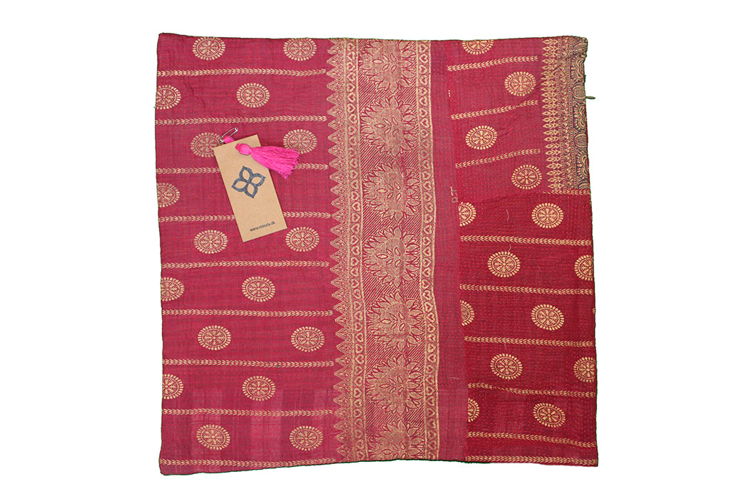 Sari Vintage Kantha Kissen 45*45 cm