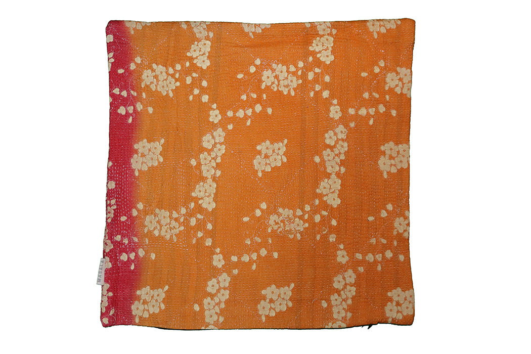 Sari vintage kantha cushion 45*45 cm