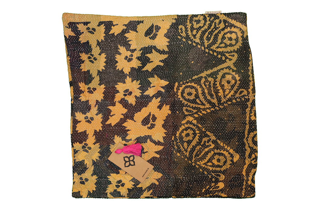 Sari vintage kantha cushion 45*45 cm