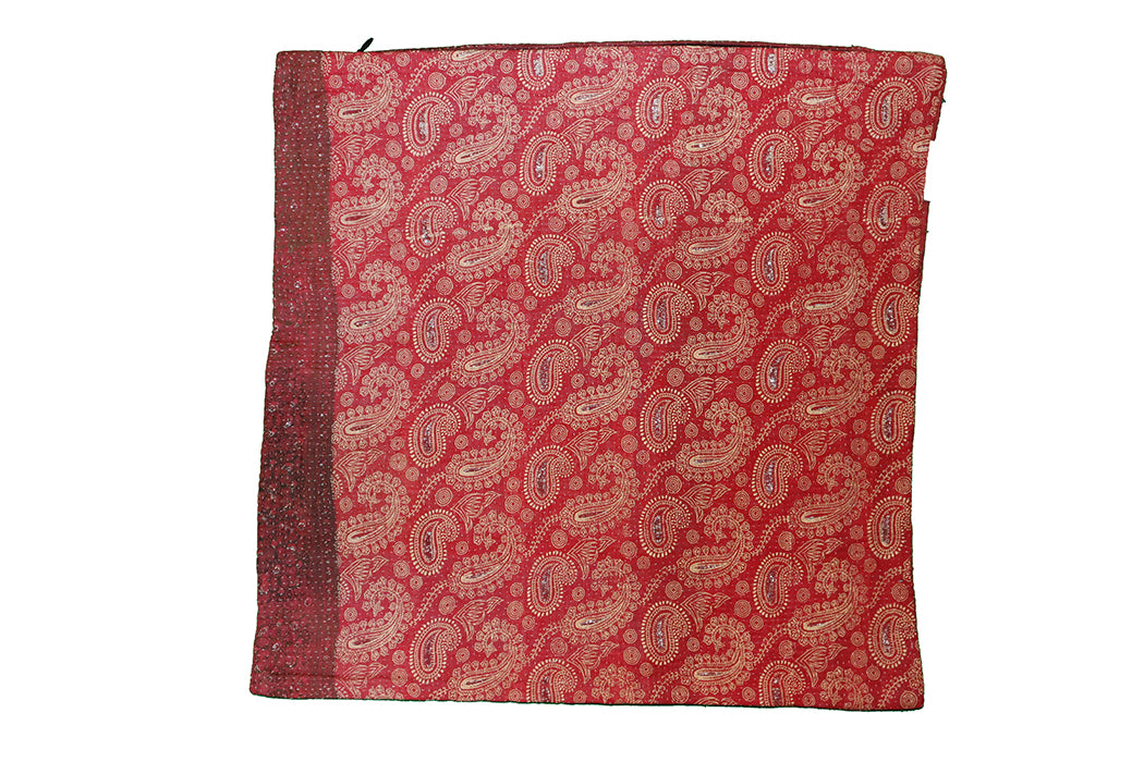 Sari vintage kantha cushion 45*45 cm