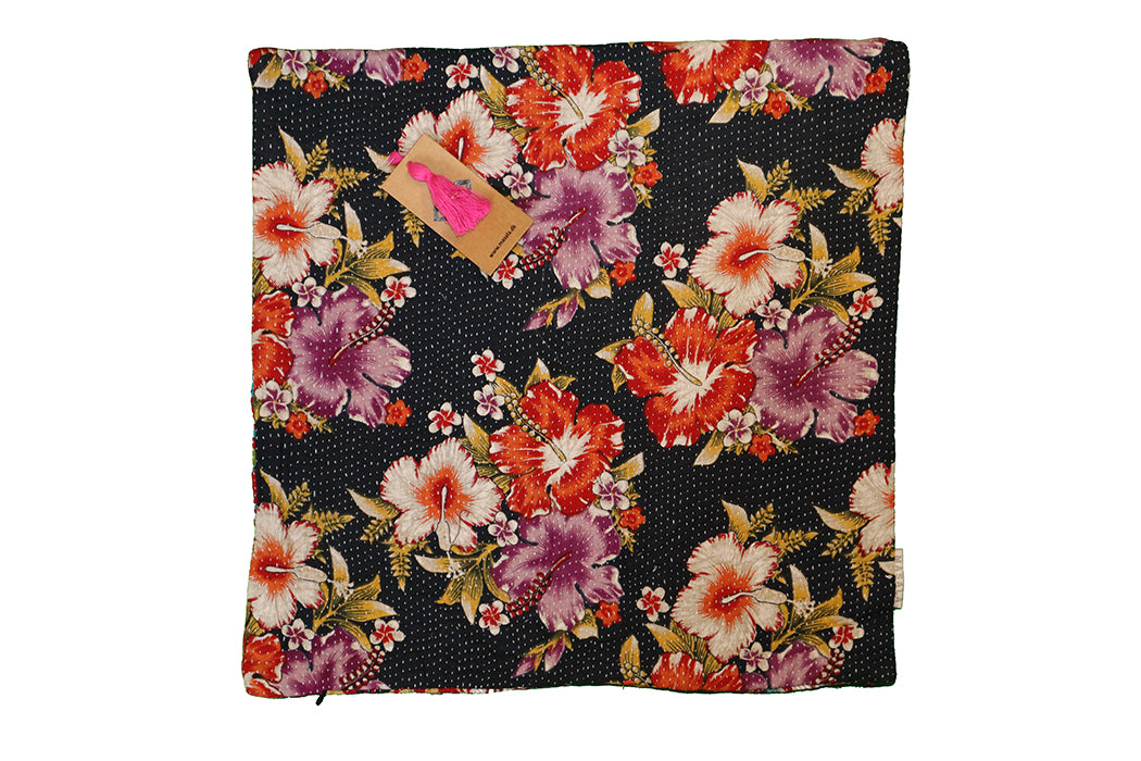 Sari vintage kantha cushion 45*45 cm