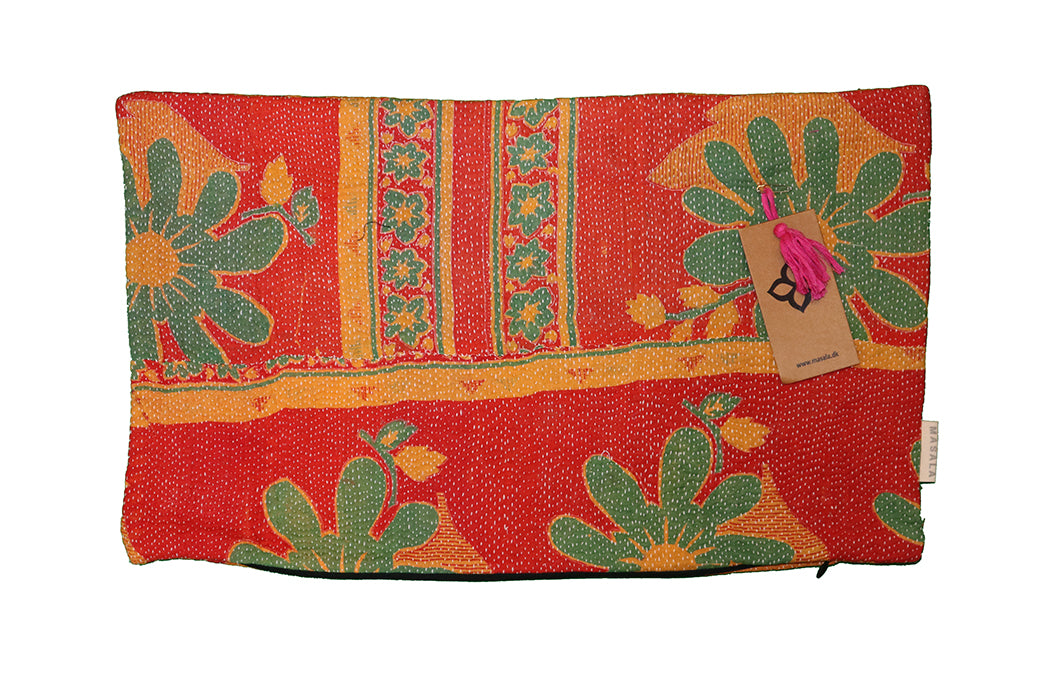 Sari vintage kantha pude 30*50 cm