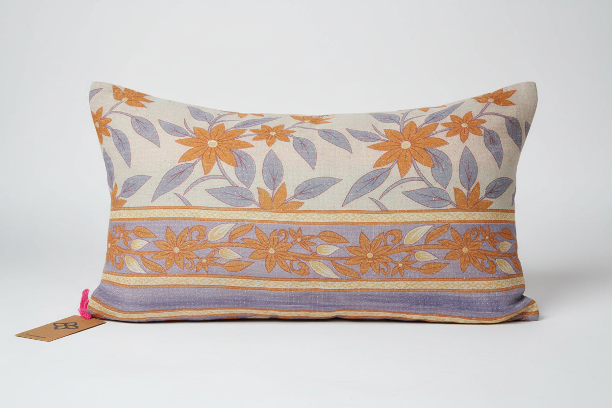 Sari Vintage Kantha Kissen 30*50 cm