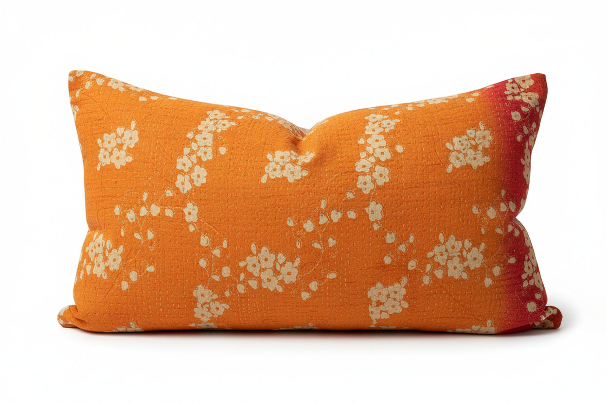 Sari vintage kantha pude 30*50 cm