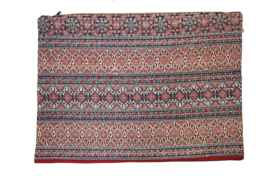 Azrak print pude 50*70 cm, bomuld