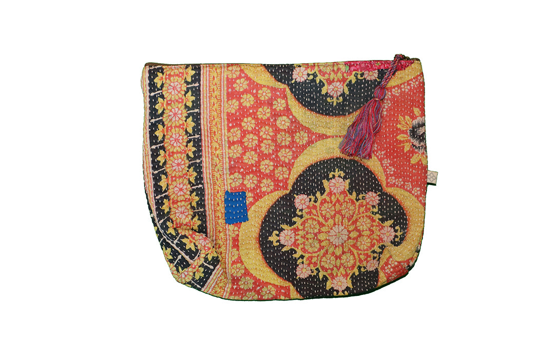 Kantha sari purse 24*28 cm