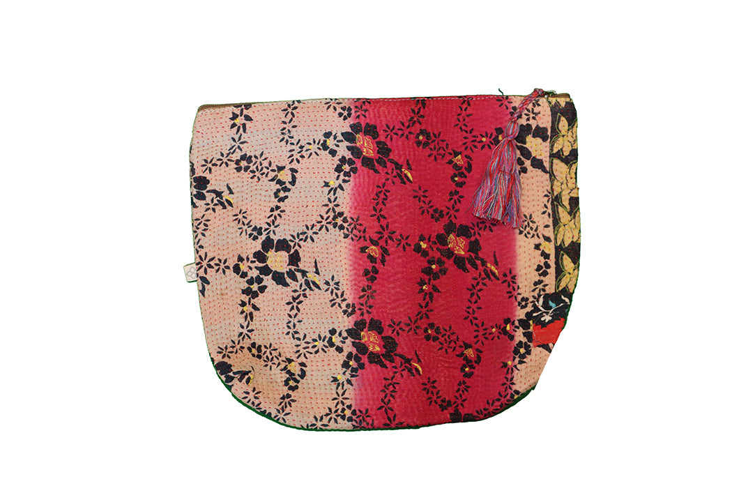 Kantha sari purse 24*28 cm