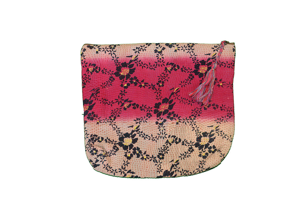 Kantha sari purse 24*28 cm