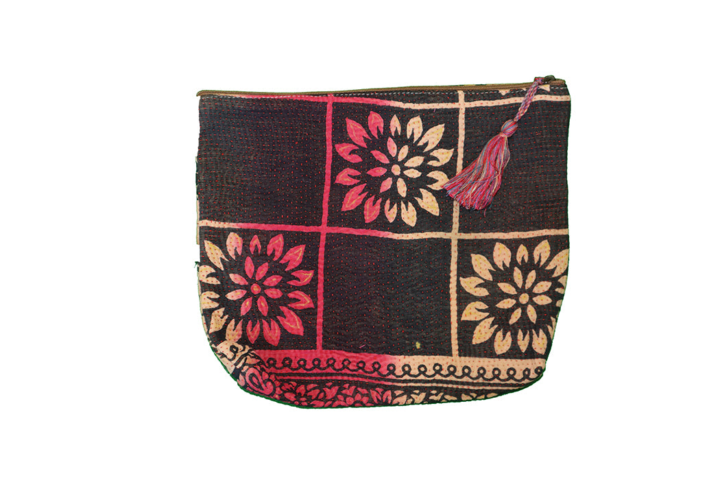 Kantha sari purse 24*28 cm