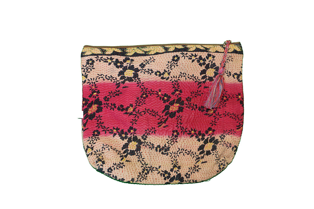Kantha sari purse 24*28 cm