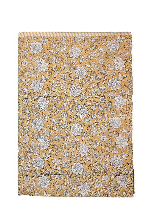 Block print tablecloth 150*220 cm cotton