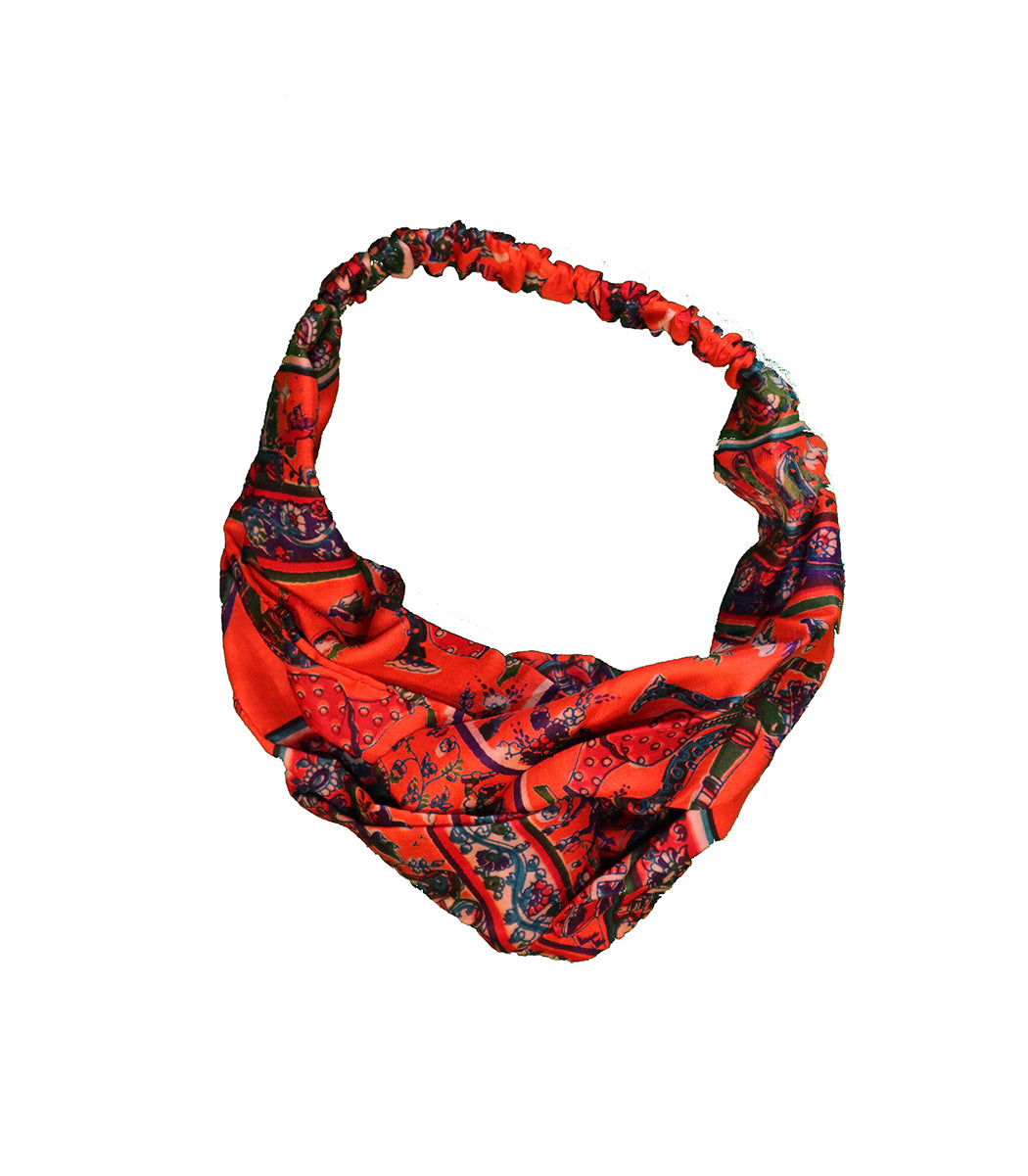 Sari silk hair hand