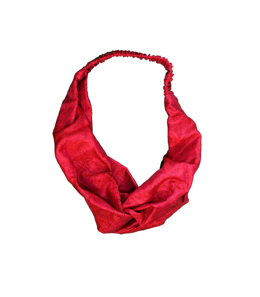 Sari silk hair hand
