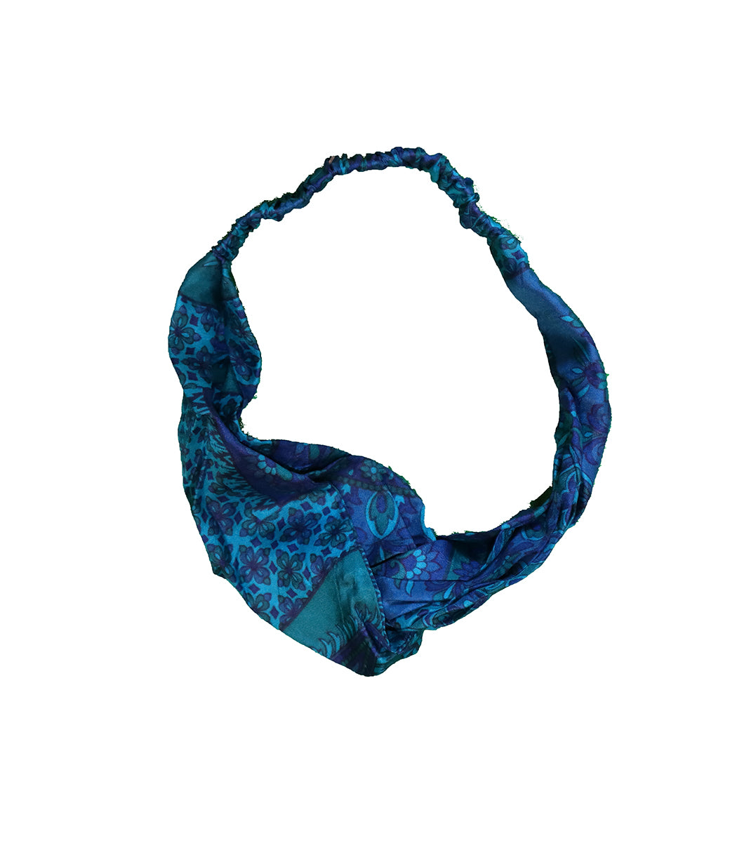 Sari silk hair hand
