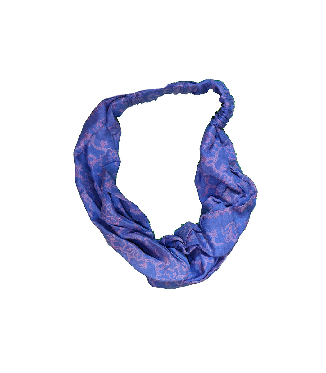 Sari silk hair hand