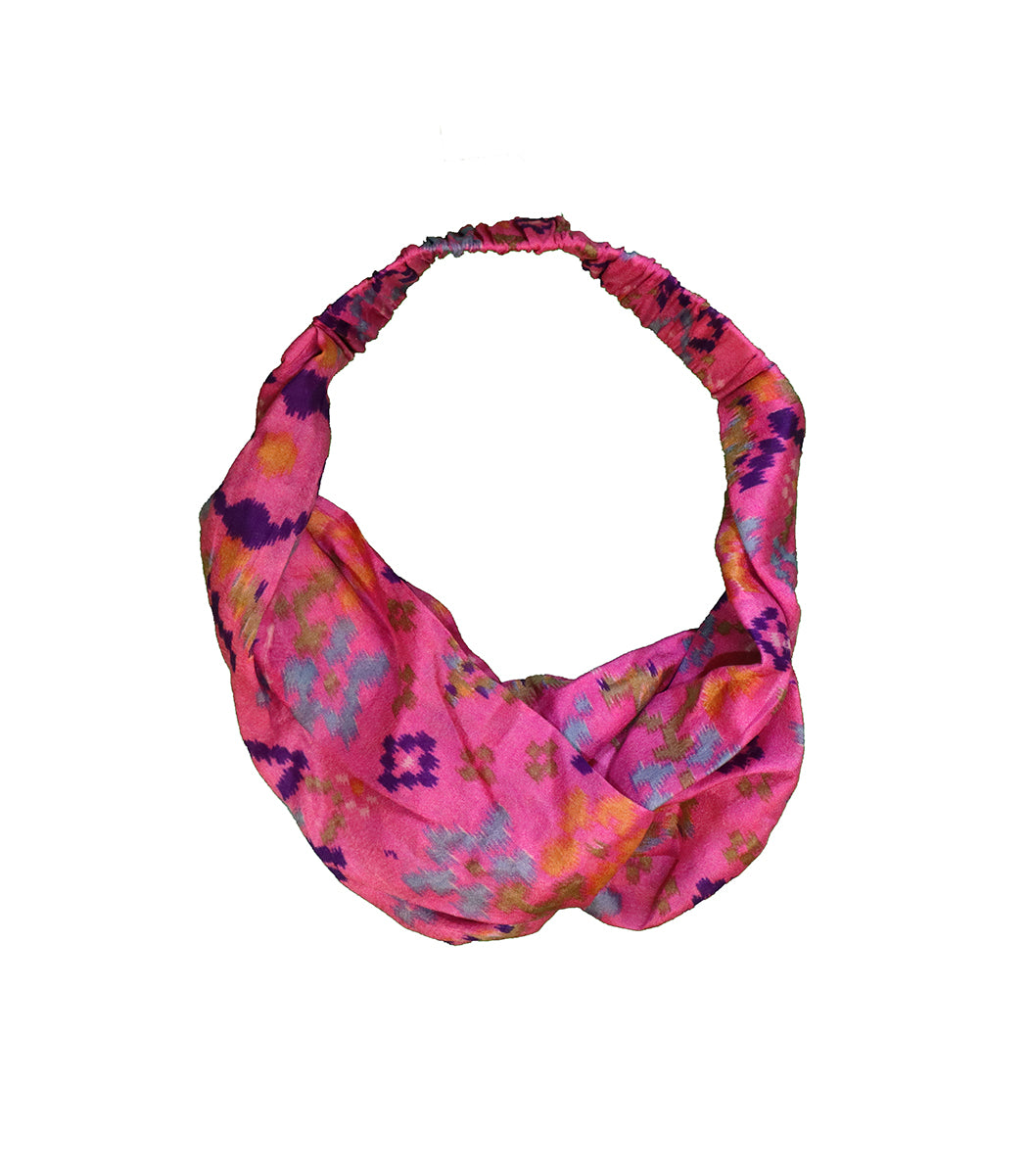 Sari silk hair hand