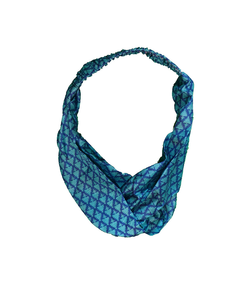 Sari silk hair hand