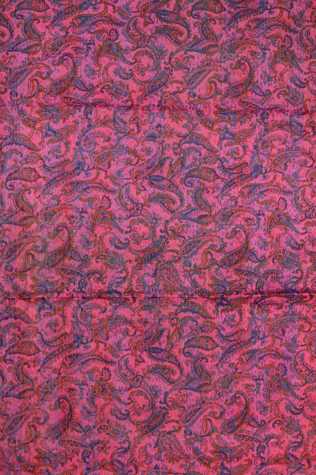 Sari-Kantha-Seidenschal 40*190 cm