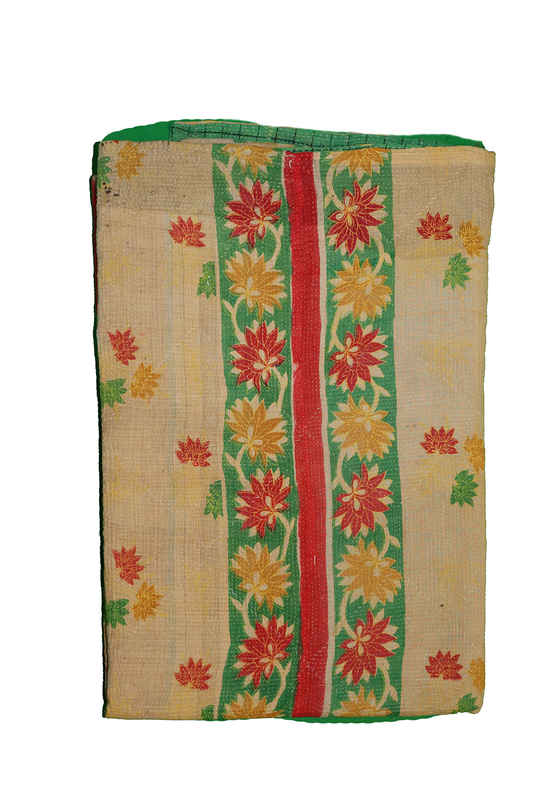 Kantha vintage throw approx 140x210 cm, cotton