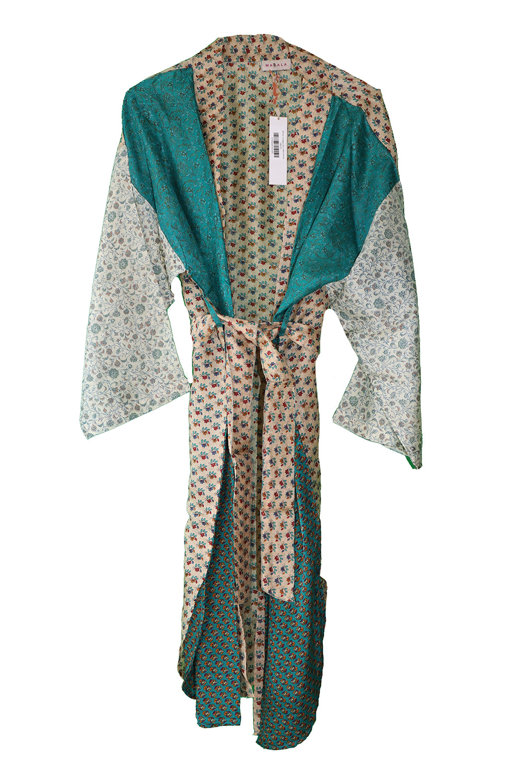 Recycled vintage sari Alma silke kimono