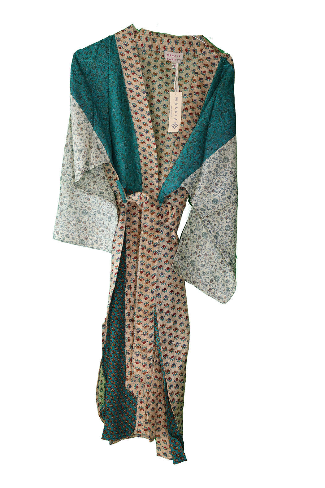 Recycled vintage sari Alma silke kimono