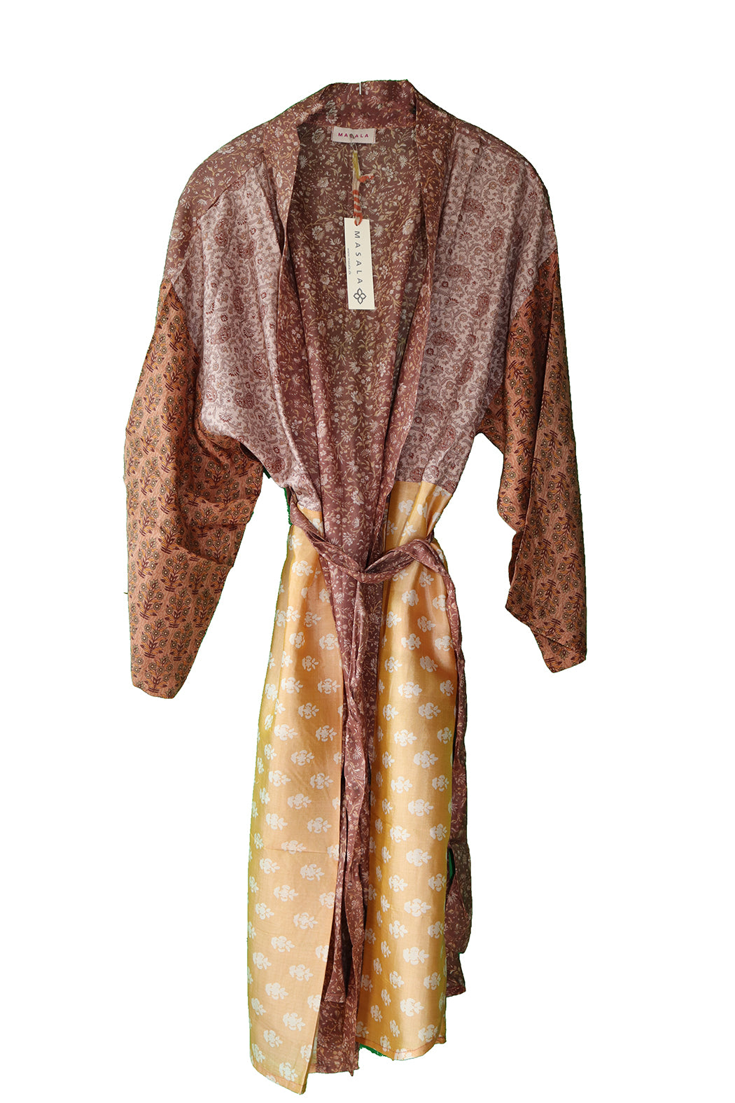 Recycled vintage sari Alma silke kimono