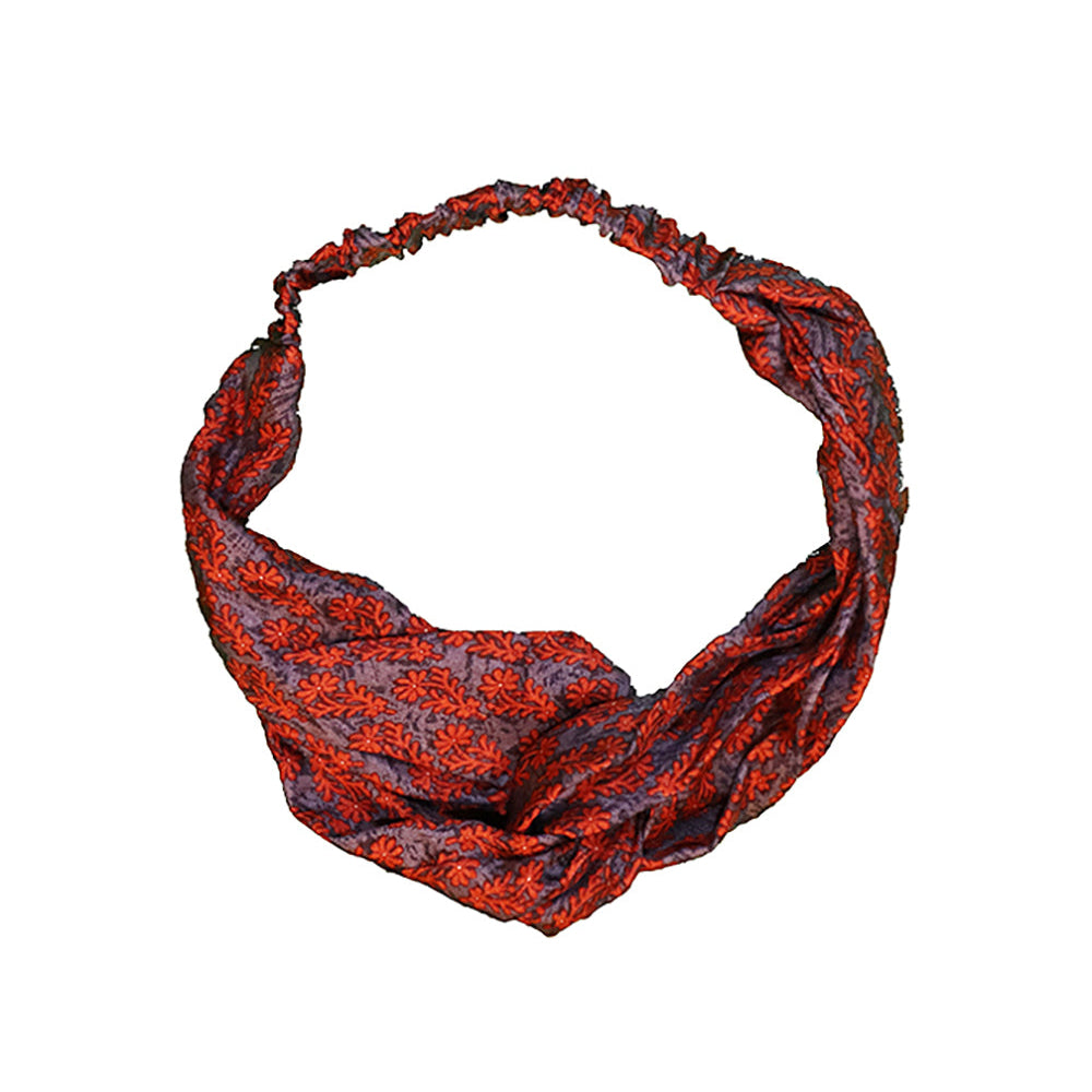 Sari silk hair hand