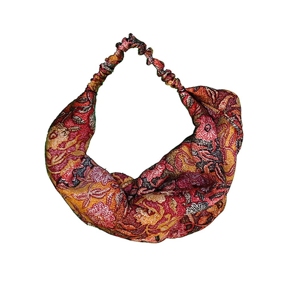 Sari silk hair hand