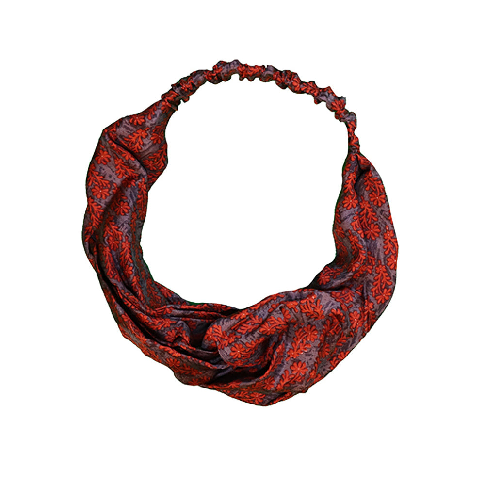 Sari silk hair hand