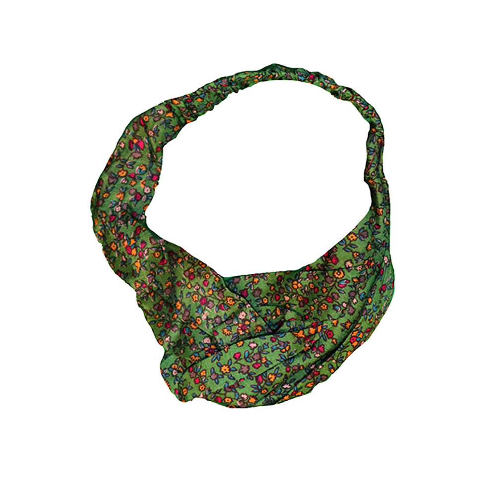 Sari silk hair hand