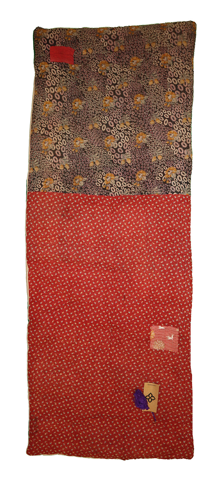 Kantha vintage rullemadras 55*150 cm bomuld