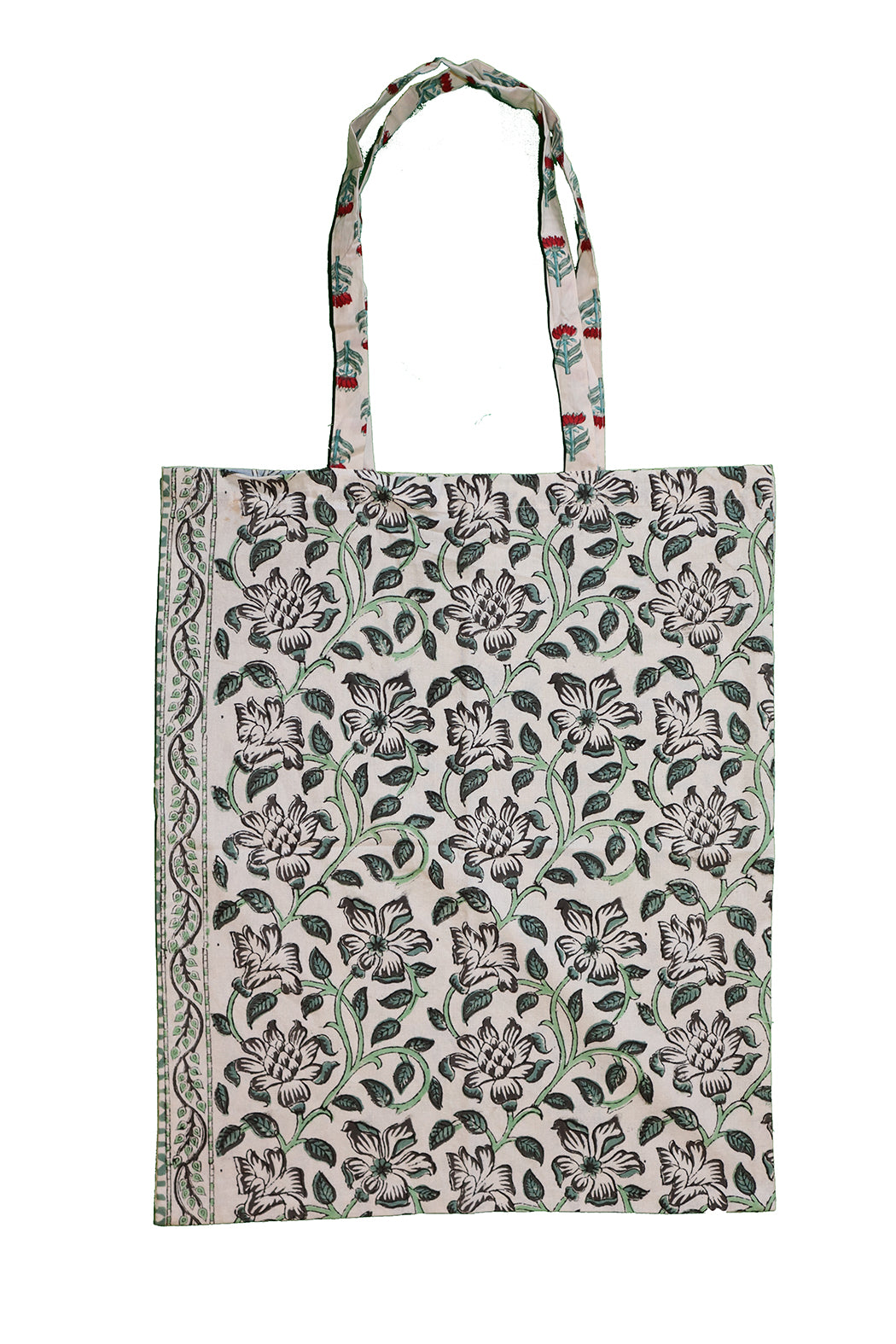 Block print cotton net 40*44 cm