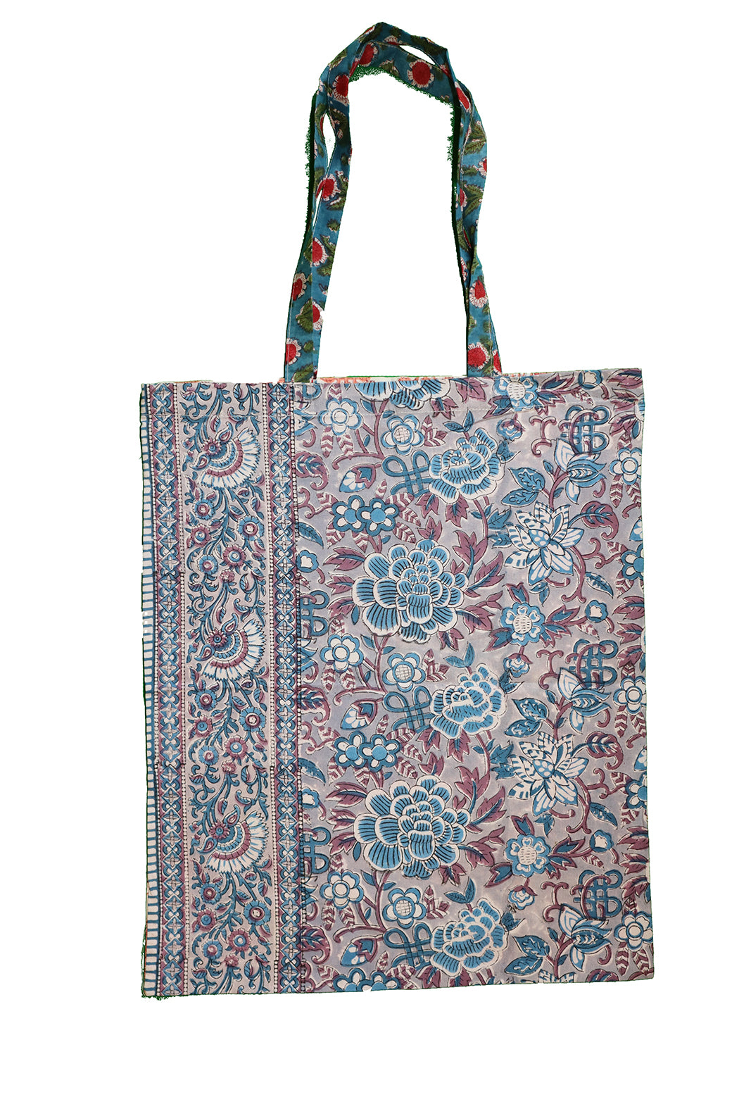 Block print cotton net 40*44 cm