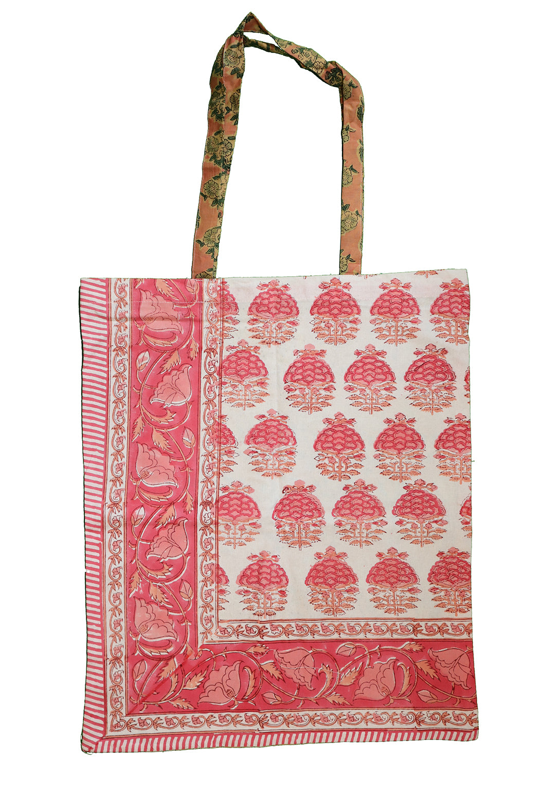 Block print cotton net 40*44 cm