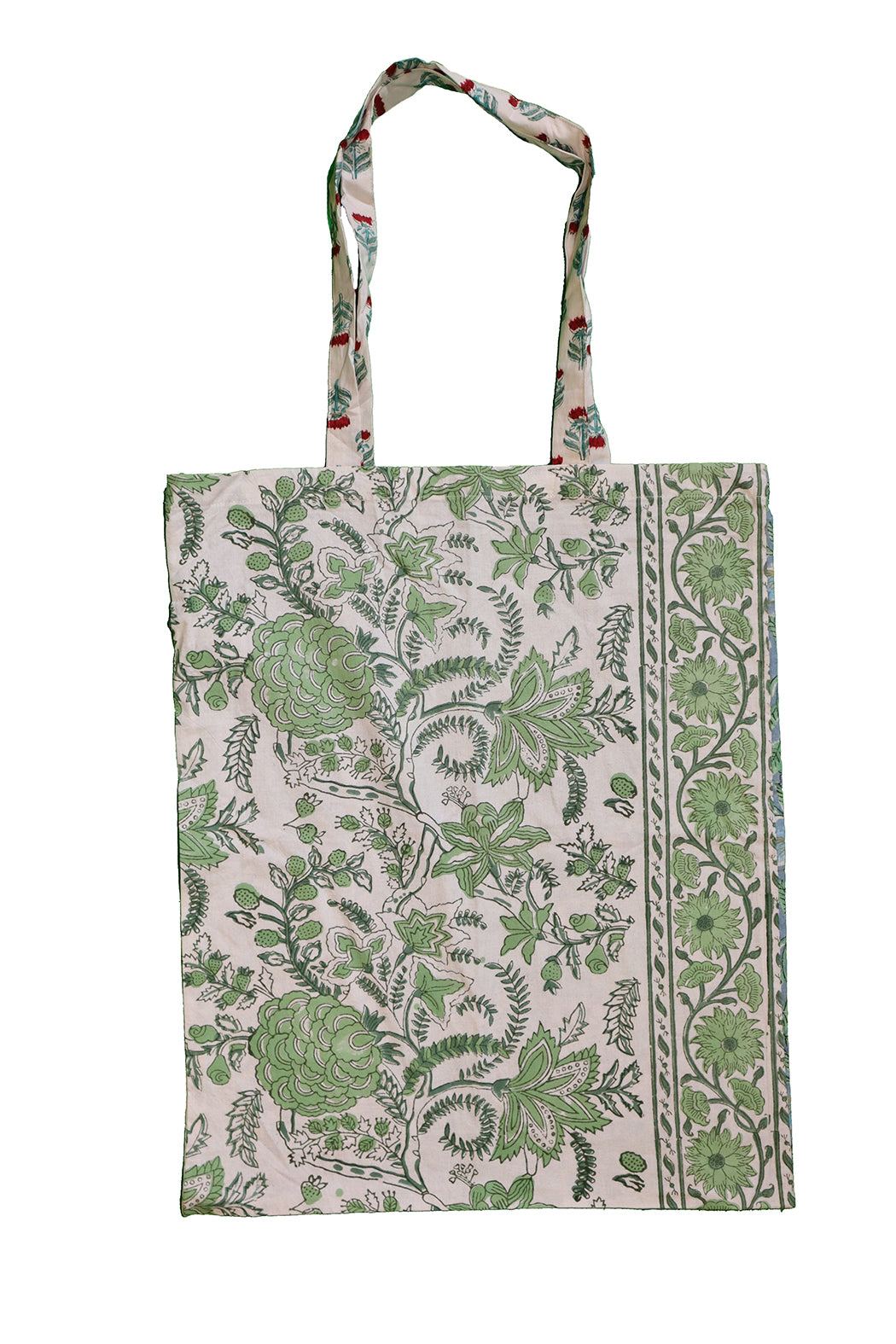 Block print cotton net 40*44 cm