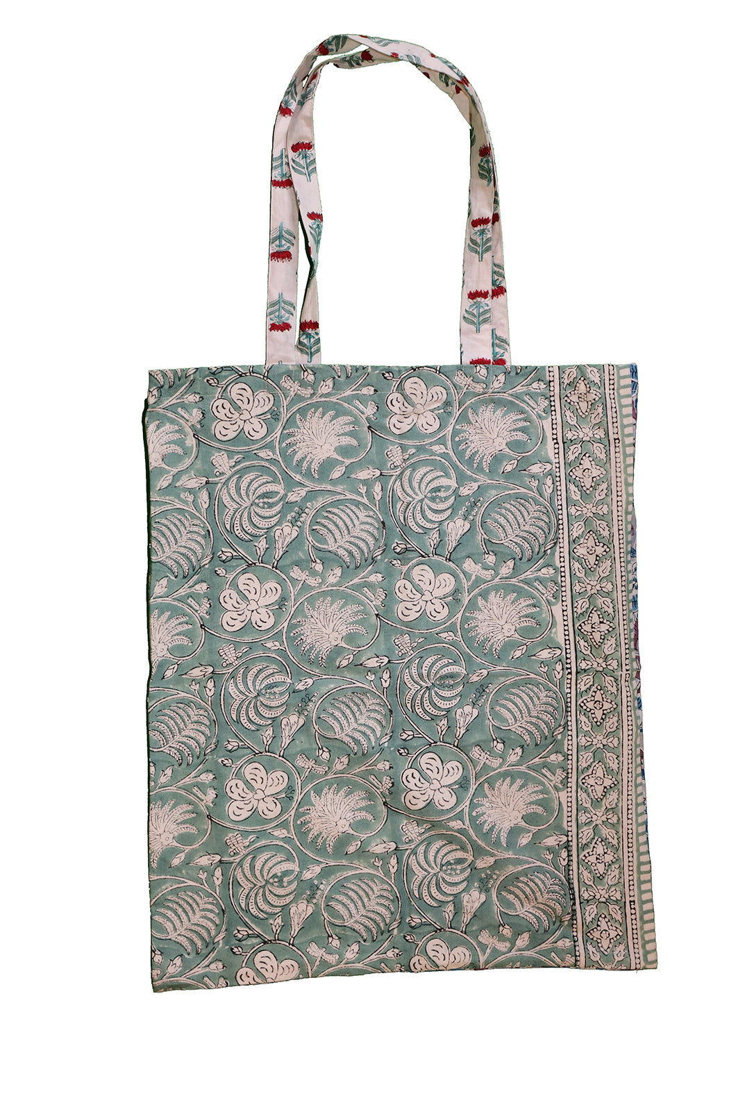 Block print cotton net 40*44 cm