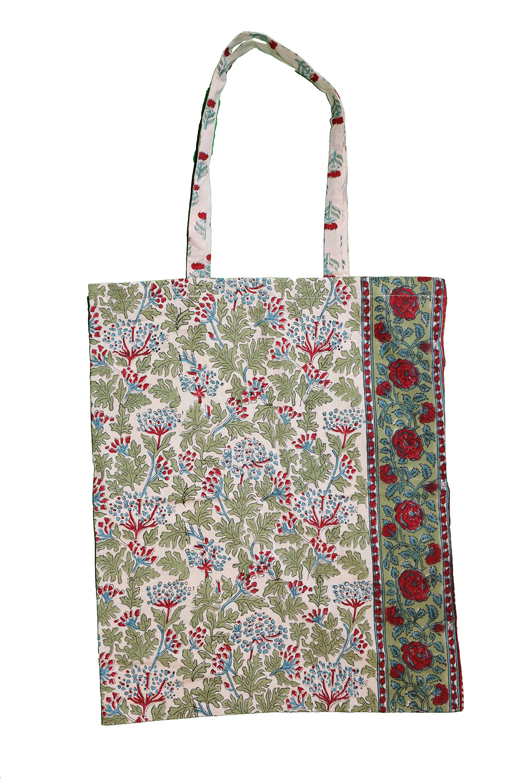 Block print cotton net 40*44 cm